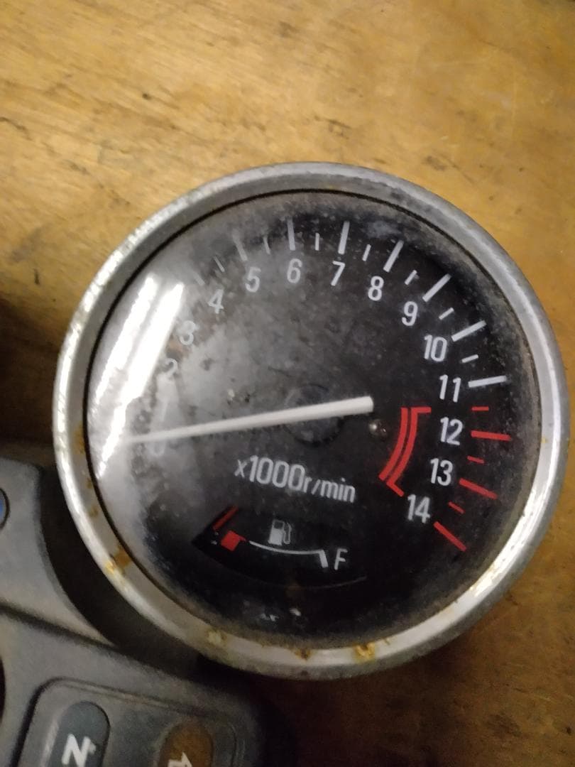 ゼファー400 メーターゆあと