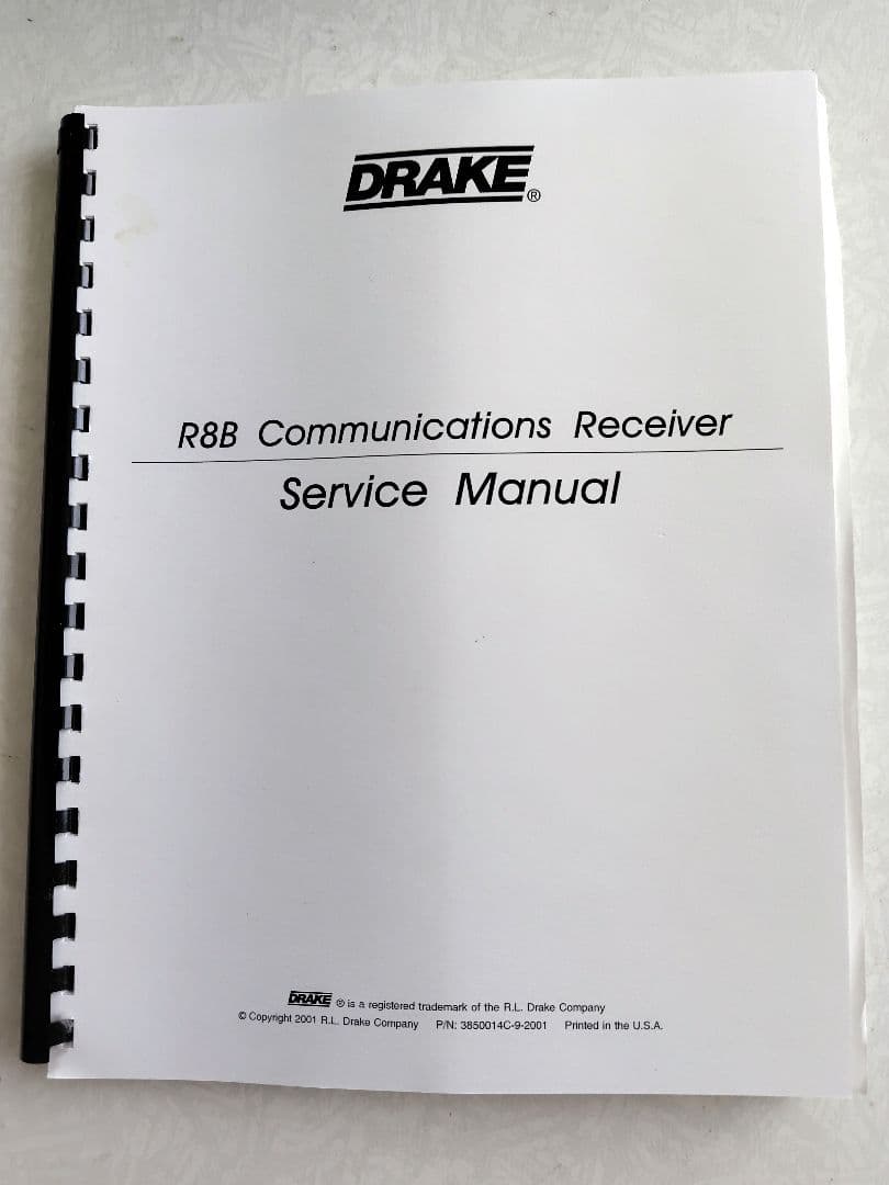 DRAKE　ドレーク　通信型受信機　R8B