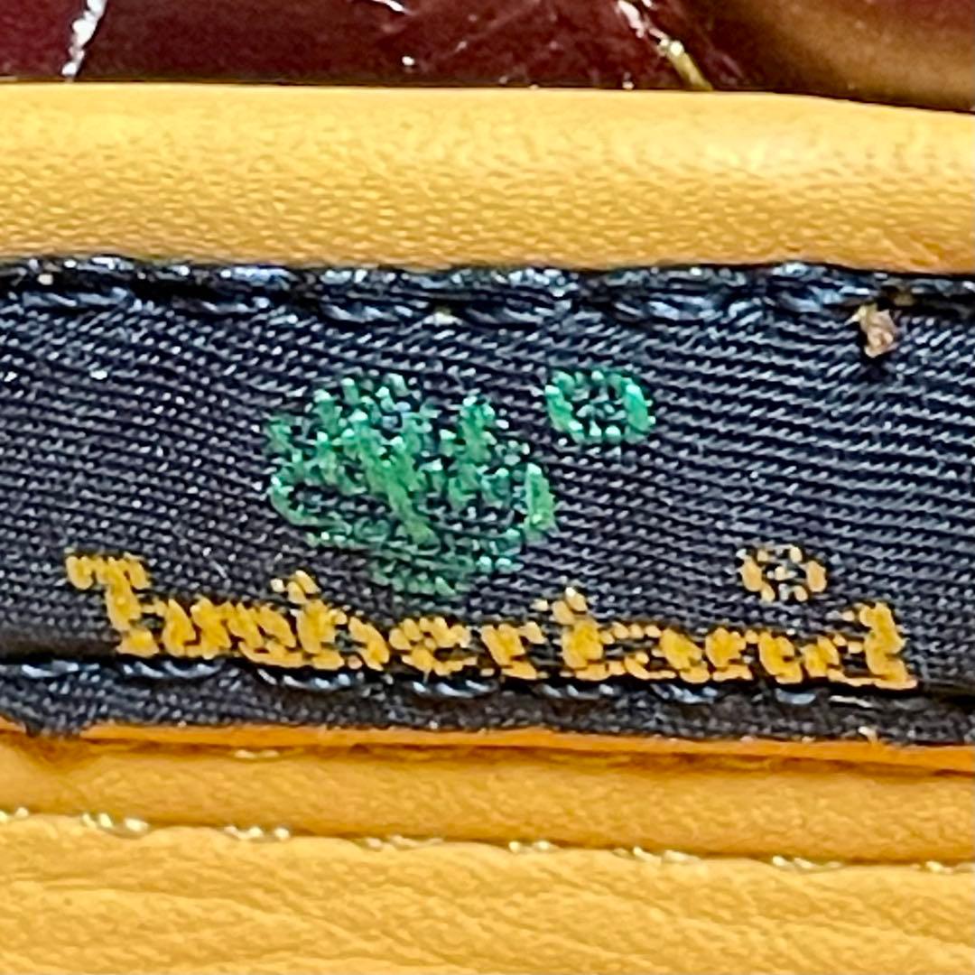 【新品】【未使用】26cm ティンバーランド 3eye モカシン バーガンディ