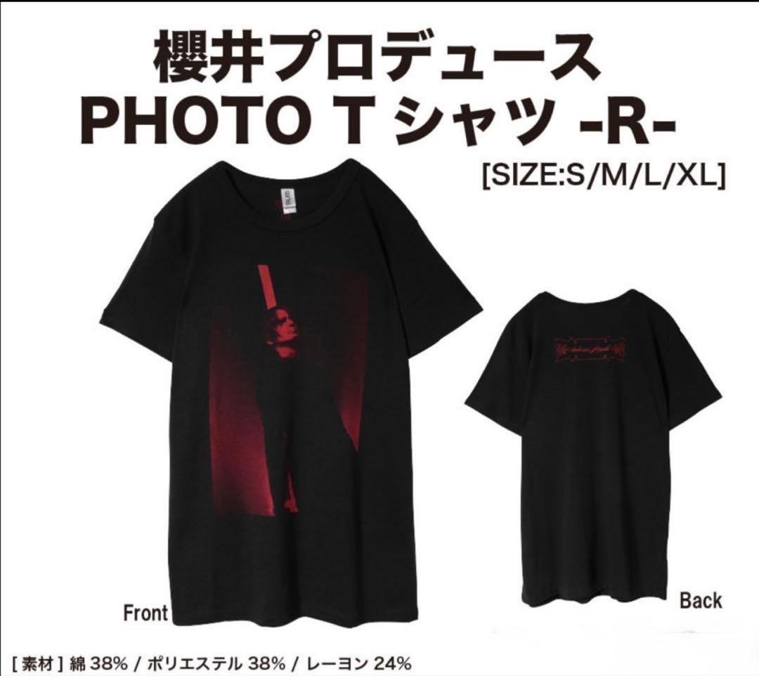 櫻井敦司 異空 2023 PHOTO Tシャツレッド BUCK-TICK