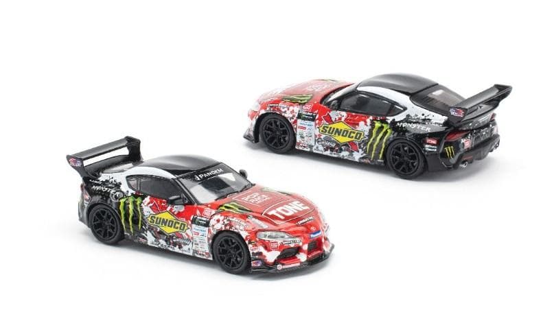 パンデム トヨタ GR スープラ 1/64 モンスターエナジー 齋藤大吾 セット