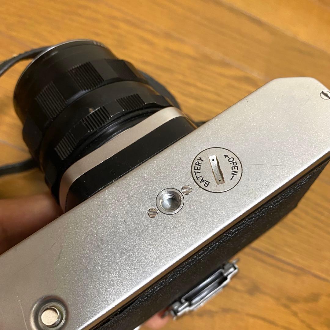 Pentax spotmtic 一眼レフ　フィルム　望遠レンズ付き