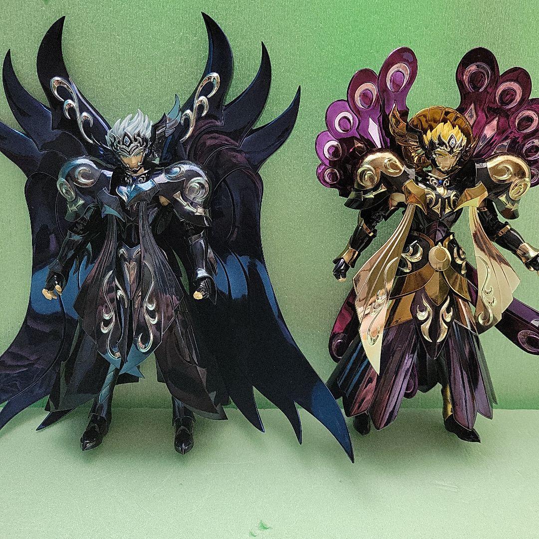 聖闘士聖衣神話EXタナトスとヒュプノス2体セット