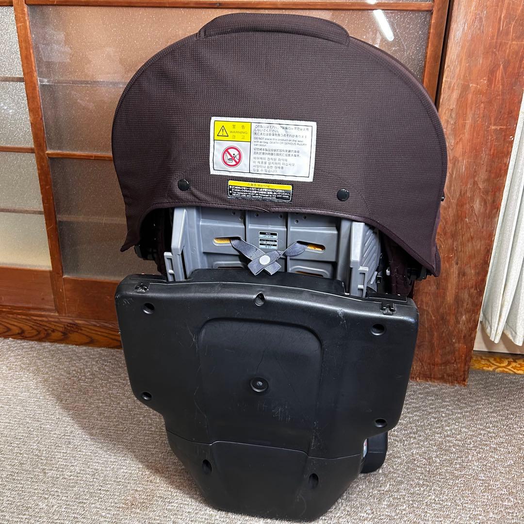 【美品】 combi コンビ ラクティアターンEG チャイルドシート