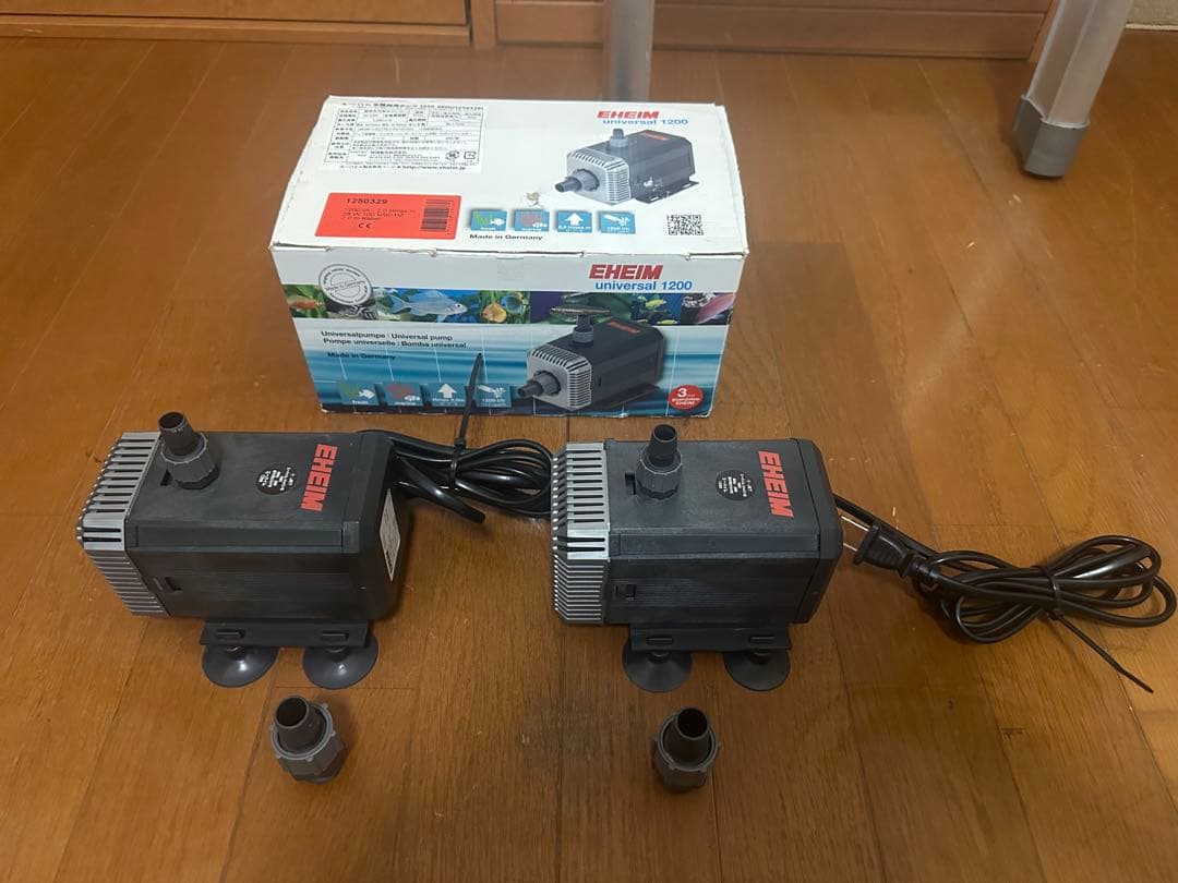 EHEIM 水中ポンプ 1250 1200L/h 28W 60hz x2個