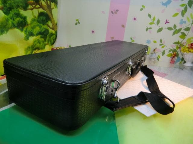 新品未使用(送料無料)11.980円　沖縄三線専用　肩紐付き一丁入ふかふかケース