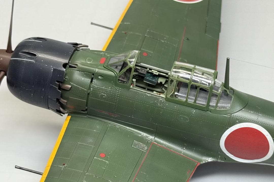 ファインモールド 1/48 零戦52型　完成品