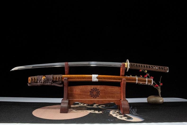 鏡面半太刀 日本刀 模造刀 居合刀 武士道 武蔵 鑑賞用 手鍛造打