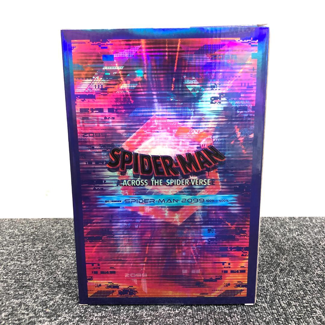 【新品未開封】BS052/ベアブリック/スパイダーマン2099/100%400%