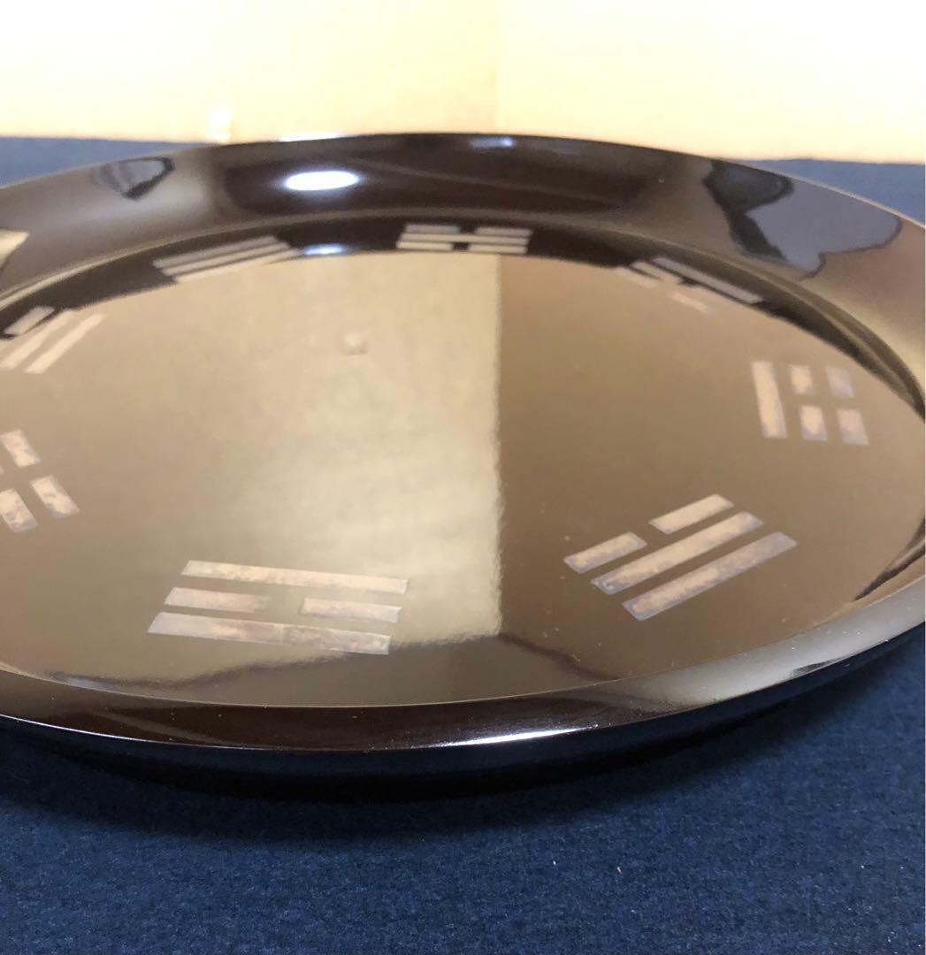 割引❗️《レ》茶道具 真塗 八卦盆 木製漆器 元箱　251125え6