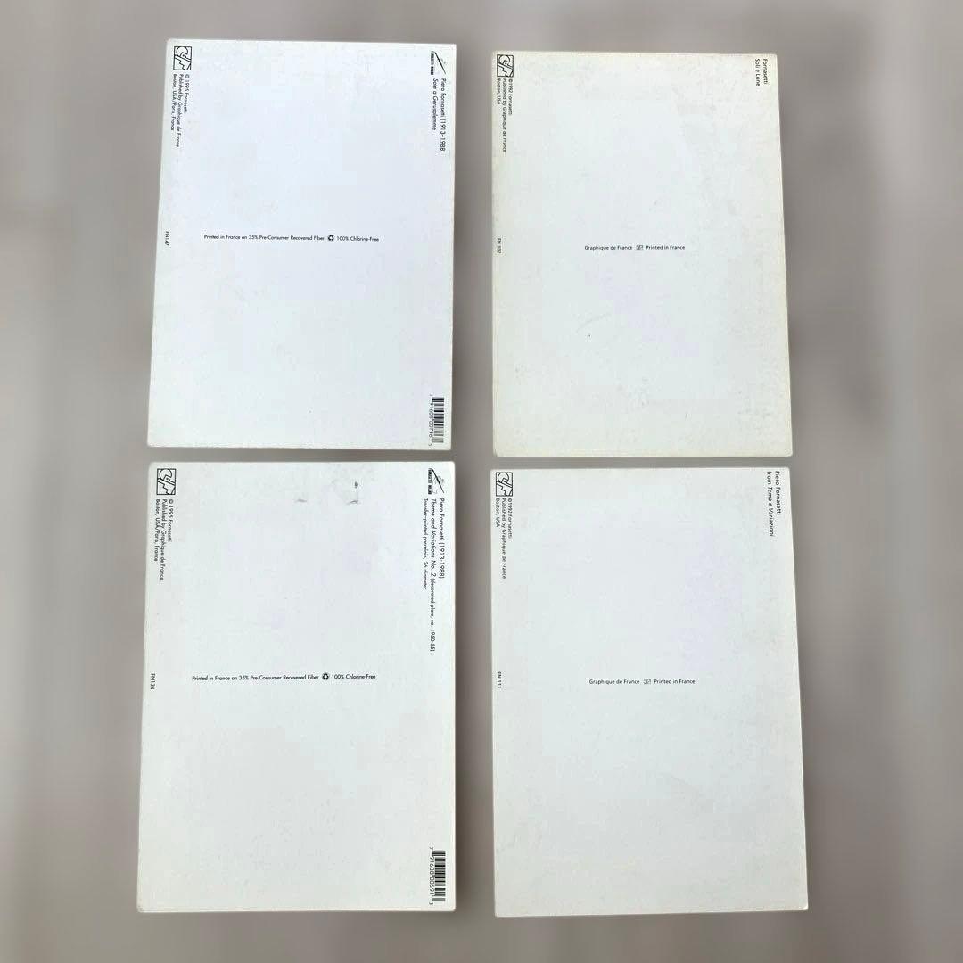 【匿名配送希少90's】Piero Fornasetti アート ハガキ 美術館