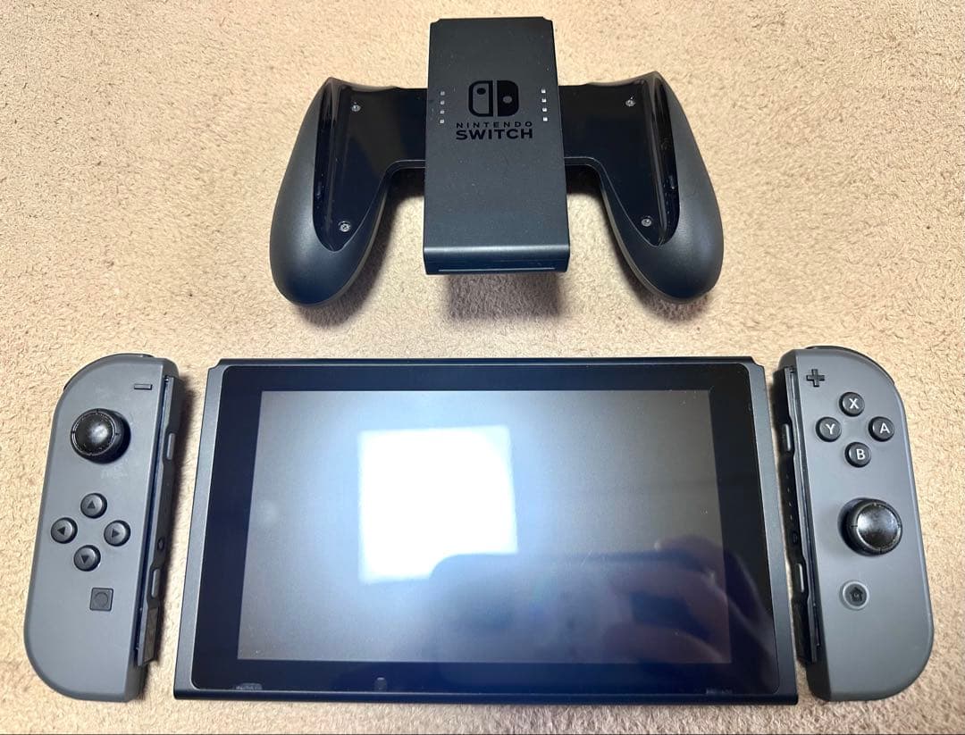 【中古】Nintendo Switch グレー本体