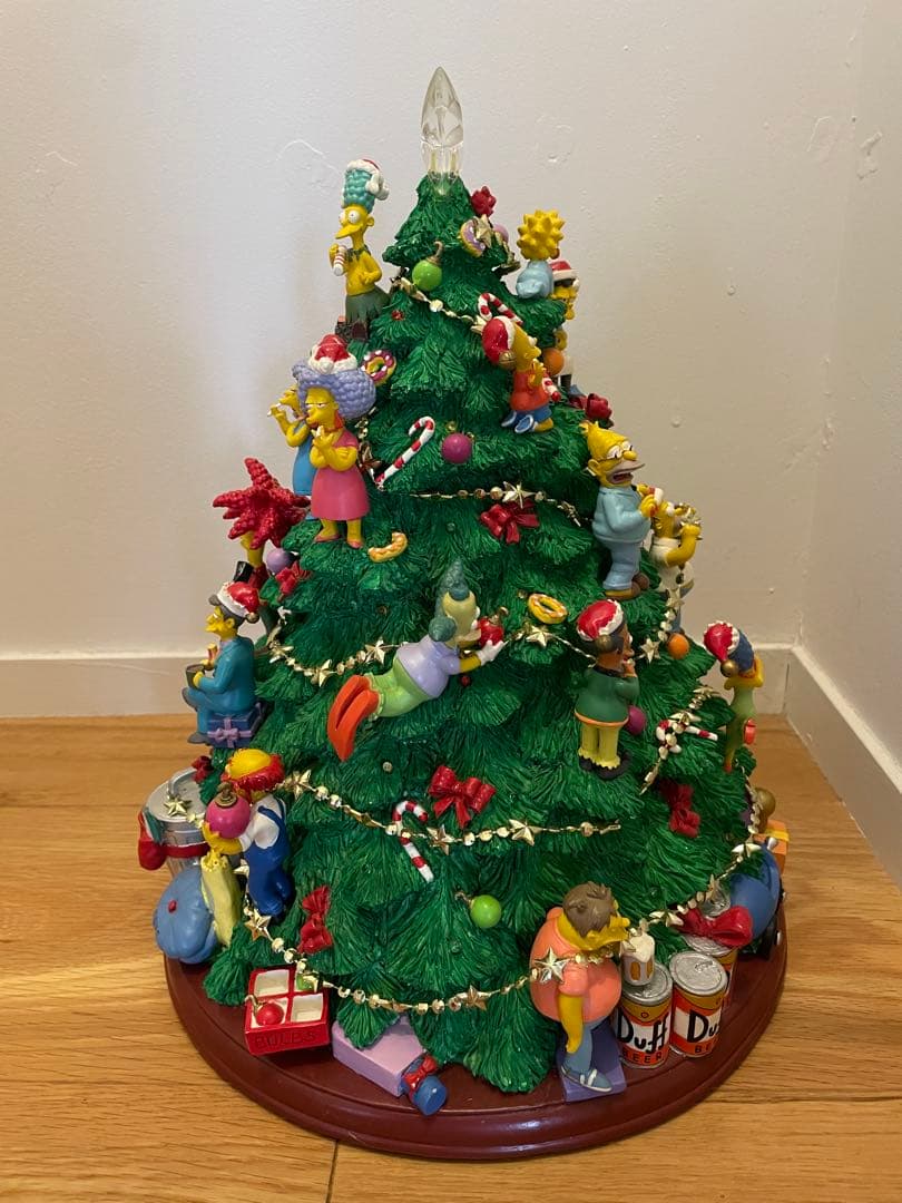 ザ・シンプソンズ クリスマスツリー フィギュア付き