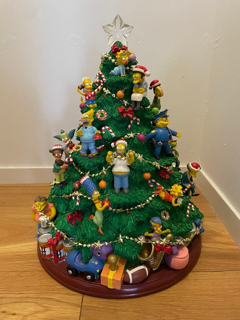 ザ・シンプソンズ クリスマスツリー フィギュア付き