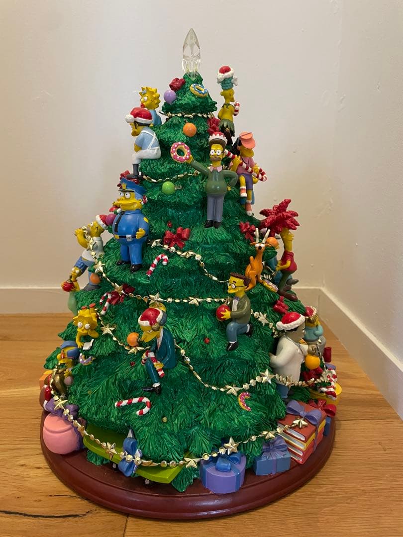 ザ・シンプソンズ クリスマスツリー フィギュア付き