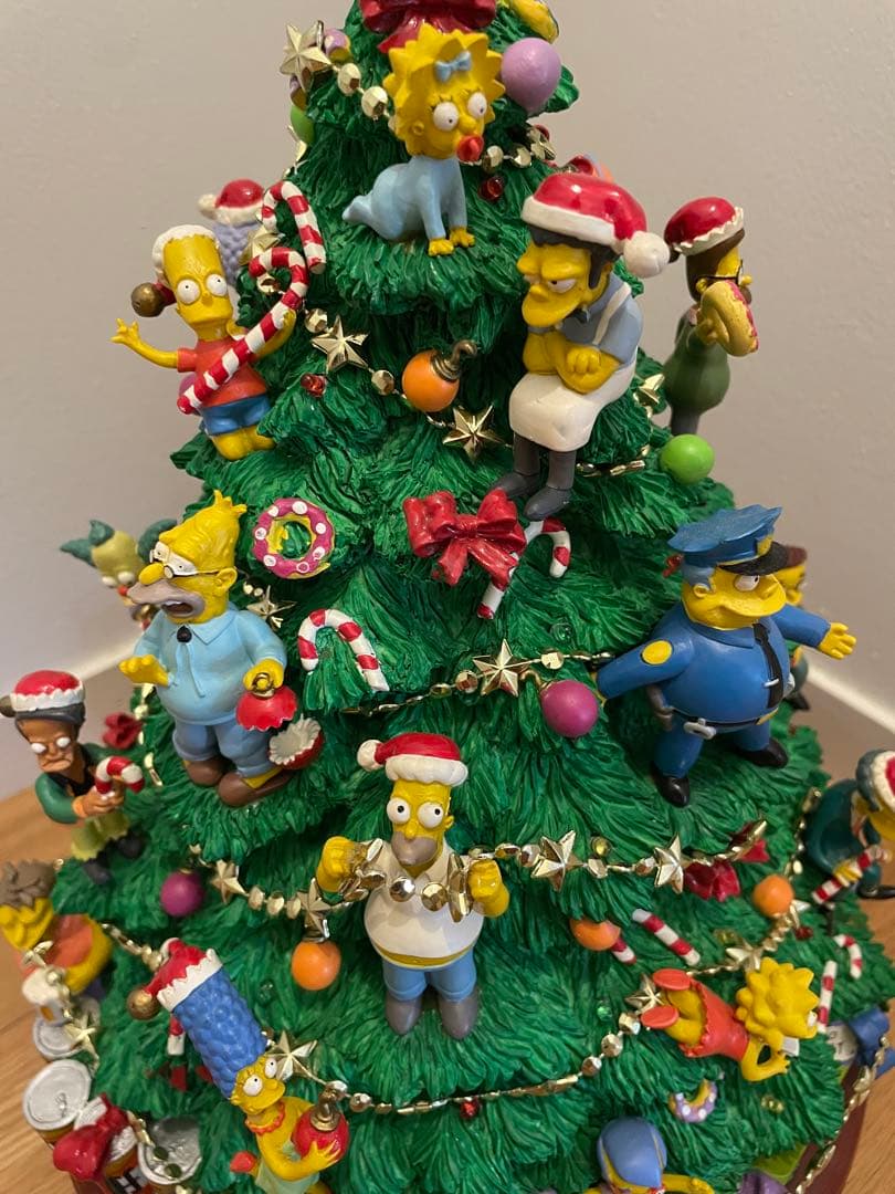 ザ・シンプソンズ クリスマスツリー フィギュア付き