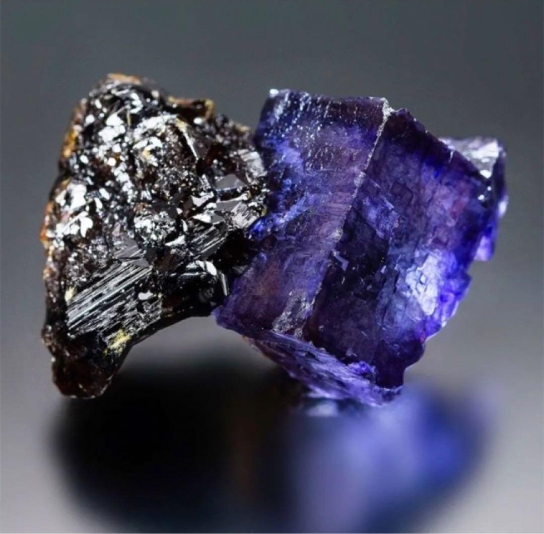 エルムウッド フローライト 1499 天然石 原石 鉱物標本 鉱石 蛍石