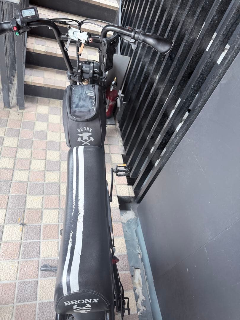 【タナカ】BRONX スポーツタイプ 電動アシスト自転車ブラック