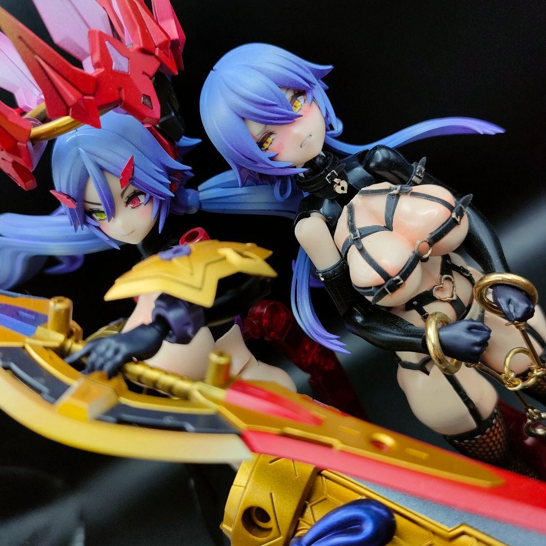 メガミデバイス　皇巫 スサノヲ　闇堕ち調教　レガリア【塗装完成品】