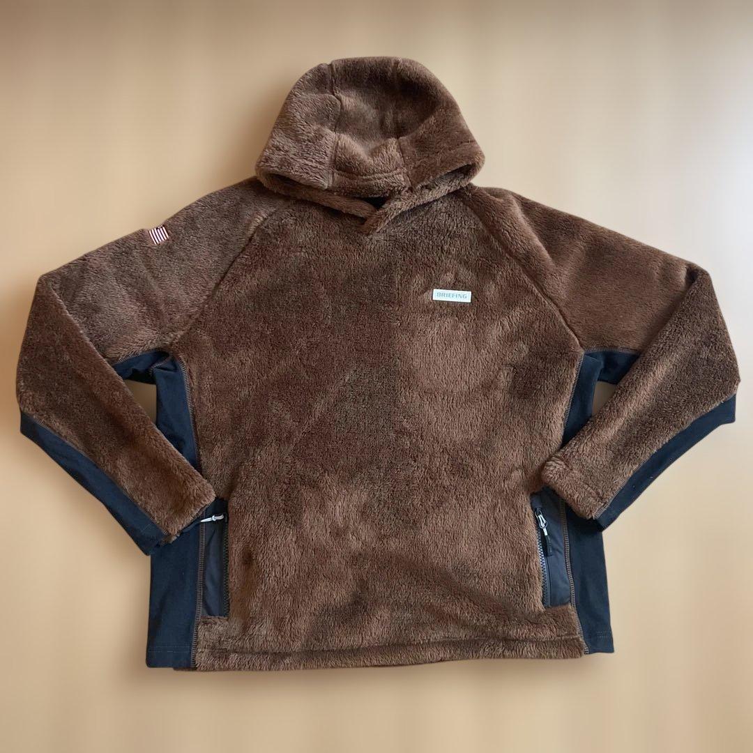 BRIEFING ブリーフィング フリースパーカー　ゴルフウェア　L