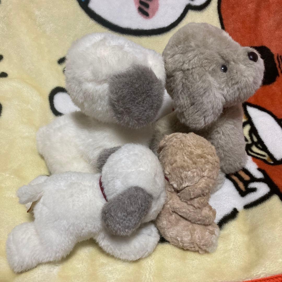 オリエンタルトーイ　うめ吉　ぬいぐるみ　4こセット　中古品