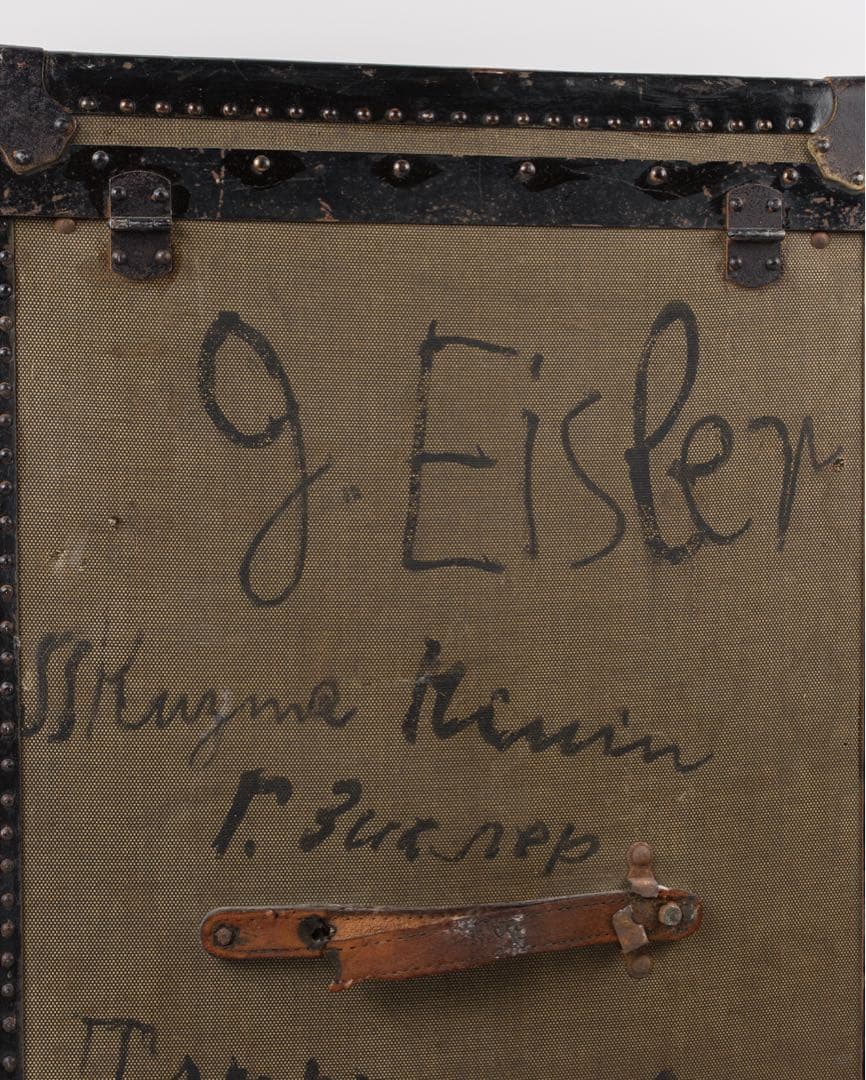 40’s フレンチヴィンテージ ウッドトランク ヴィンテージ家具