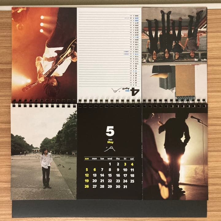 【貴重】エレファントカシマシ 2002 卓上カレンダー フォトカレンダー