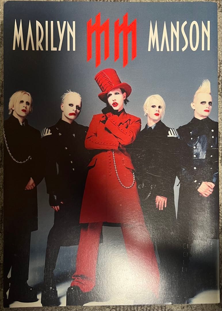 マリリンマンソン LIVE パンフレット