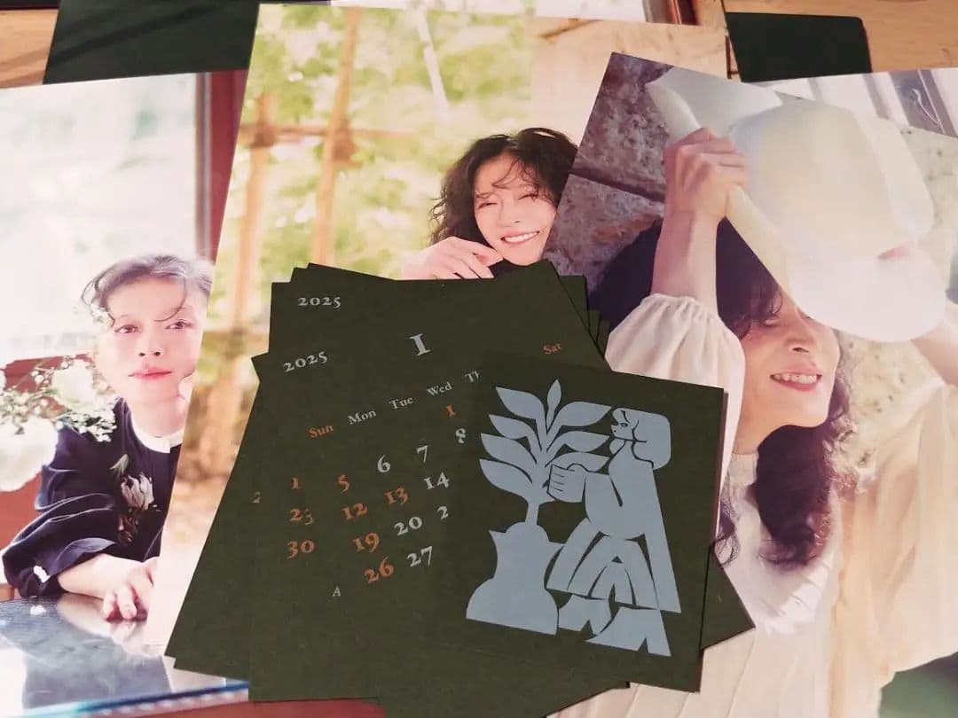 FC限定 中森明菜 2025 カレンダー AKINA ALDEA ファンクラブ