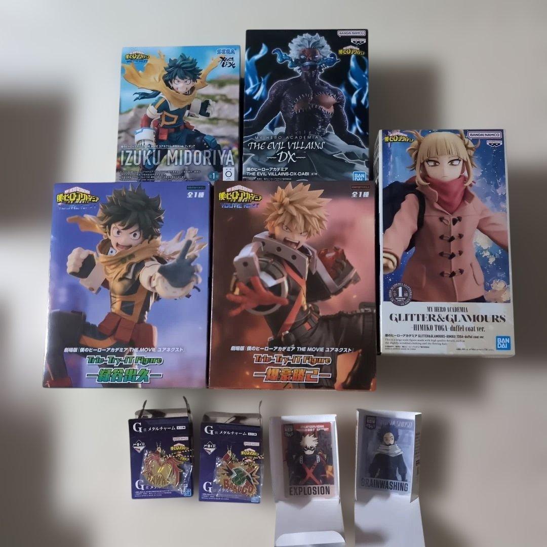 ヒロアカ　フィギュア　5個セット　おまけ付き