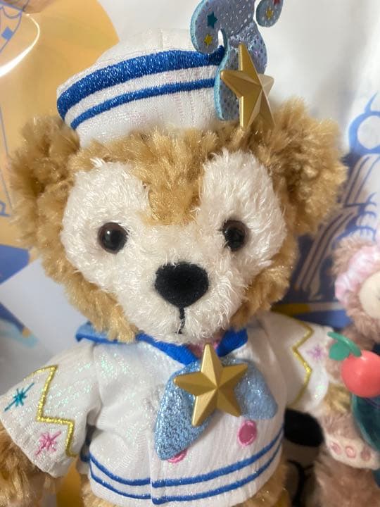 ダッフィー　シェリーメイ　ポージープラッシー　20周年　ぬいぐるみストラップ