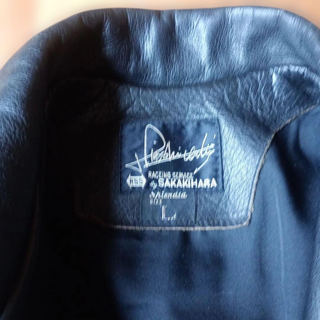 ruler　Sakakihara 舘ブラック レザー シングルライダース