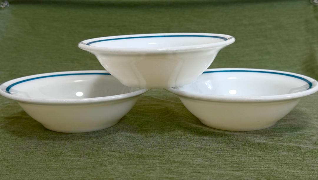 米軍 実物 PYREX ボウル 3枚 USN②