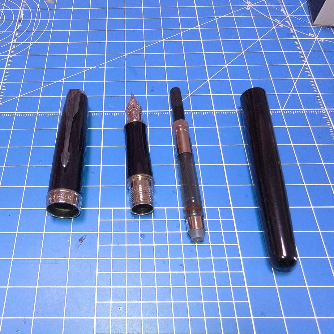 Parker 万年筆 ソネット ブラック クインク付き