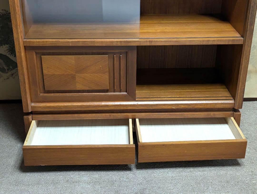 昭和レトロ　サイドボード　アンティーク