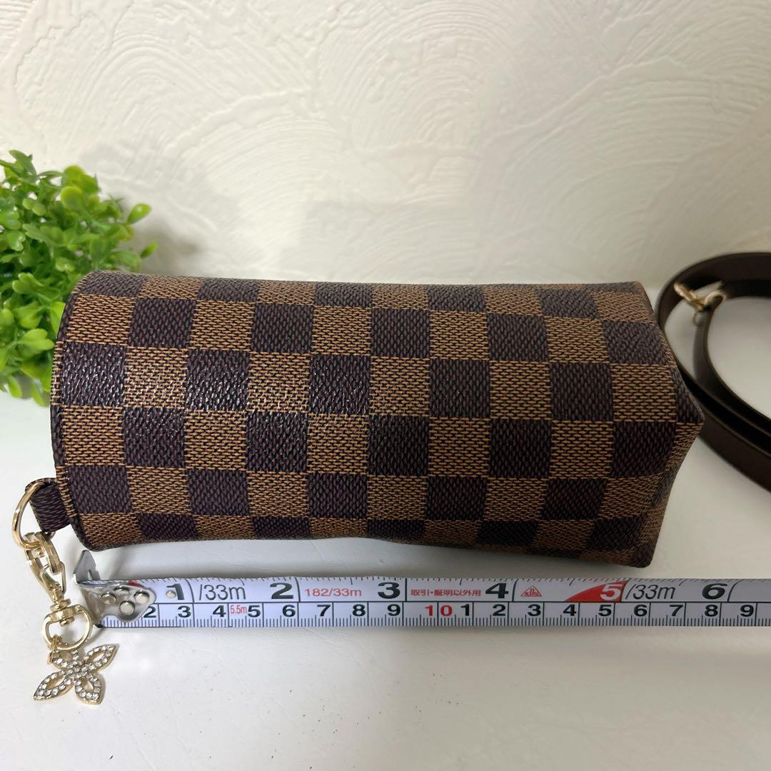 mikanページ　ハンドメイド　市松模様　バッグ　ポーチ