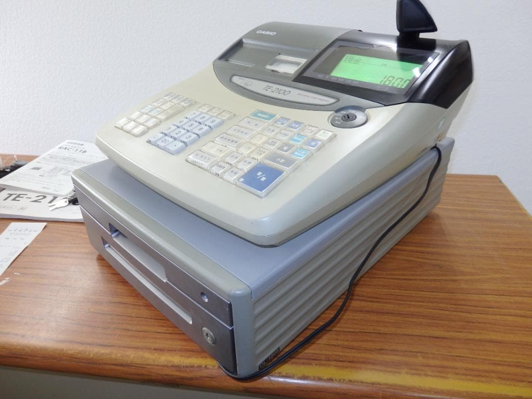 0221 カシオ TE-2100 MED メディカルレジスター 歯科 医科 薬局