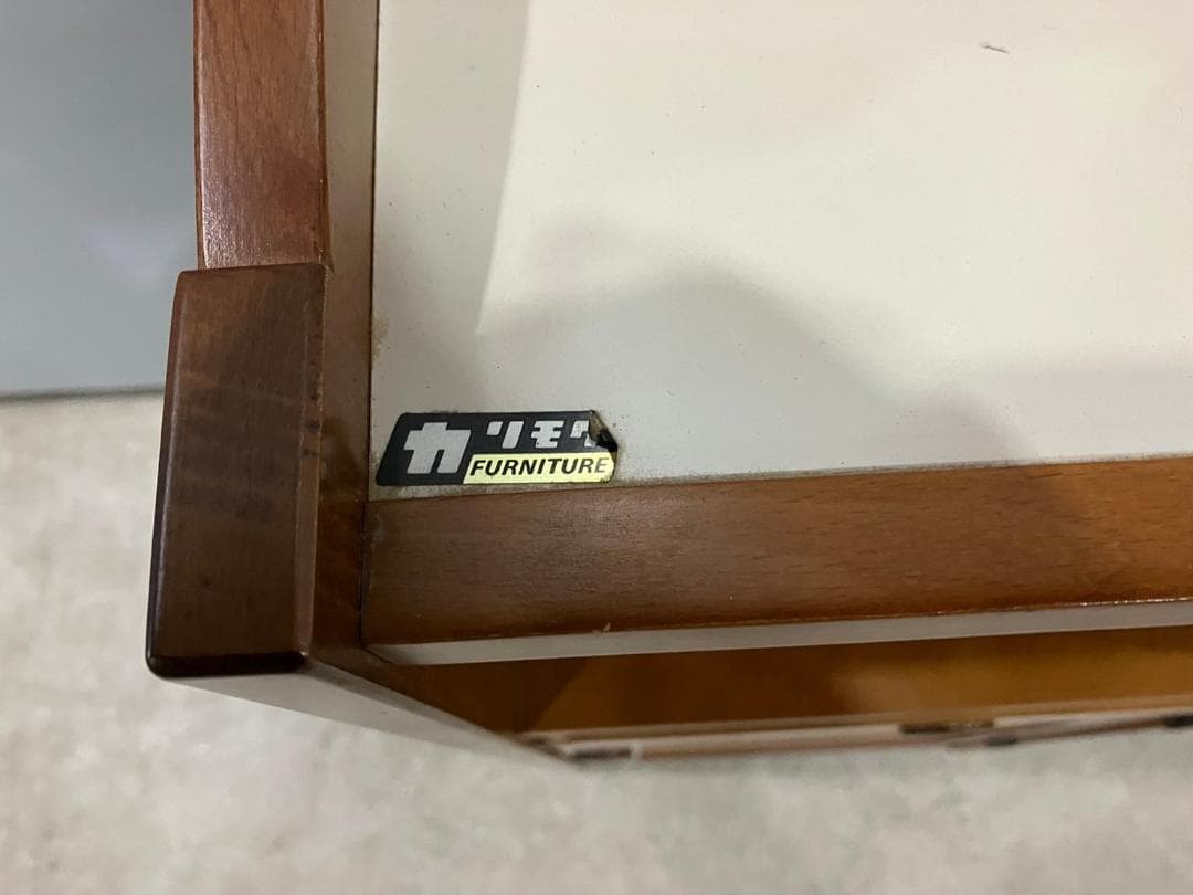 『karimoku』カリモク 電話台 TEL台 FAX台 花台 飾り台 収納家具