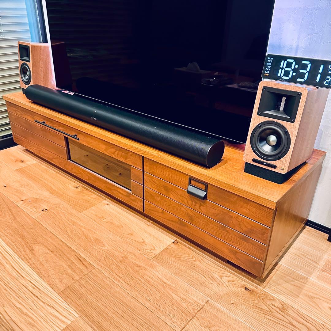 テレビボード　テレビ台　オーク　165cm