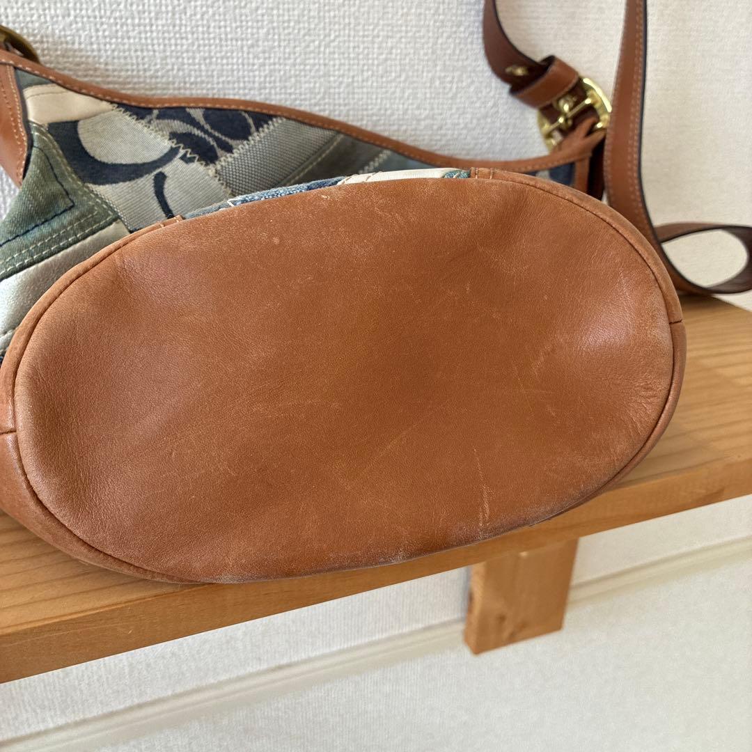 【希少】COACH パッチワークデザイン ショルダーバッグ