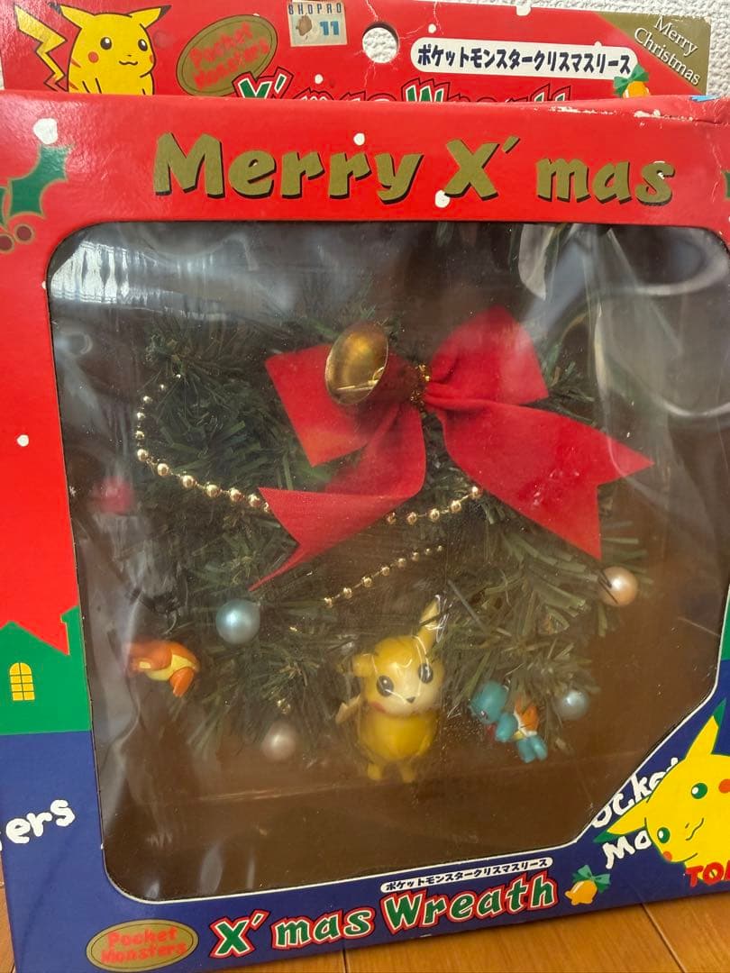 【希少】初代ポケモン クリスマスツリー リース セット フシギバナ レトロ 平成