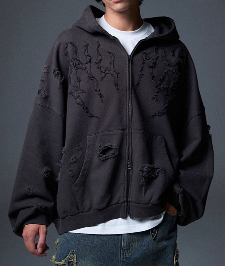 NOT4NERD／Thunderジップアップ（ウラケ）