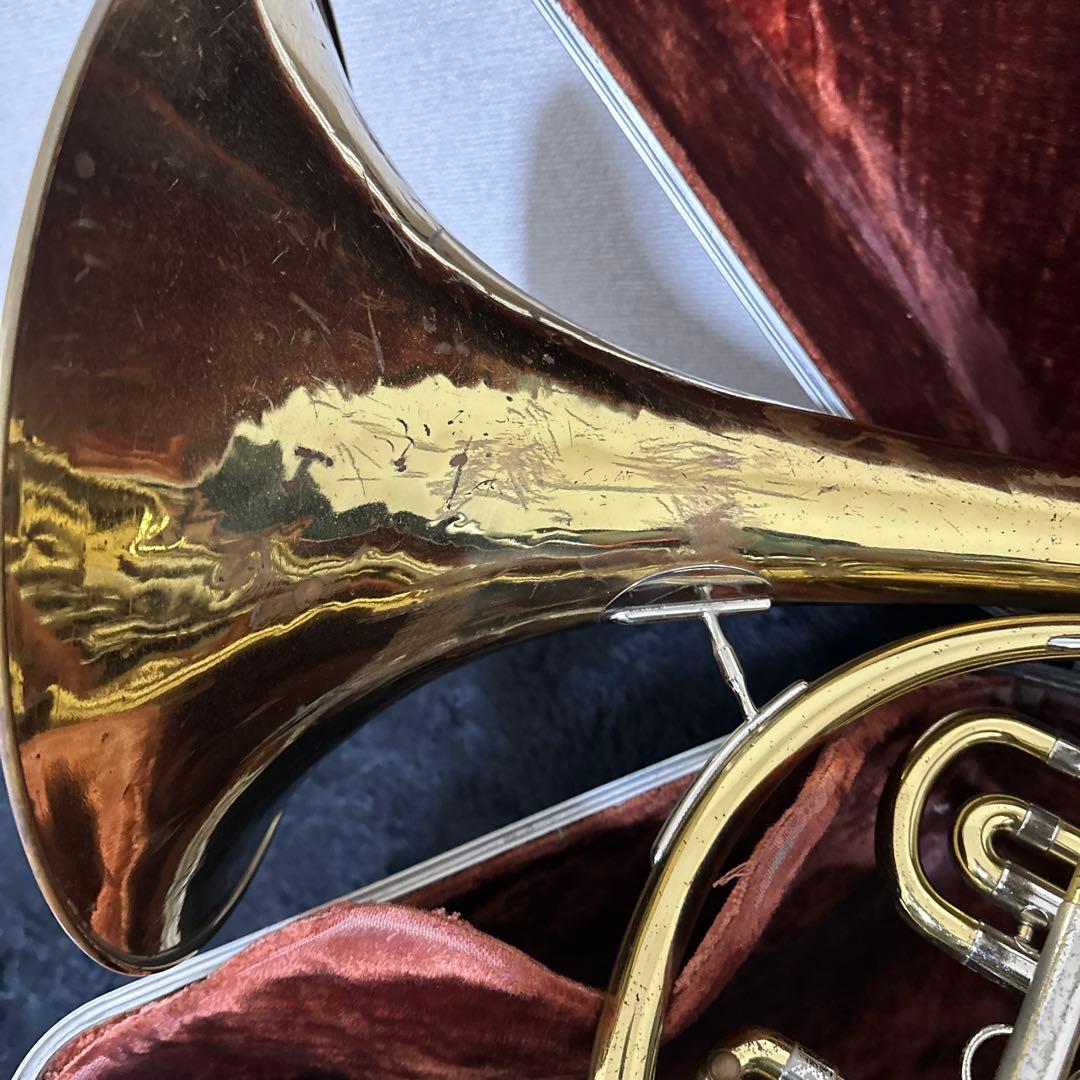 F.E.OLDS&SON ホルン 管楽器 ハードケース マウスピース付属