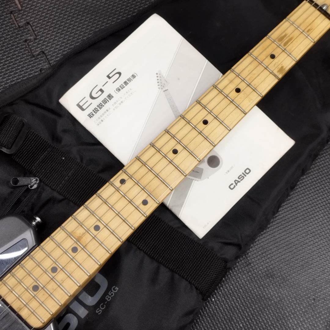 美品　Casio EG-5 エレキング アンプ内蔵 レコーダー カシオ