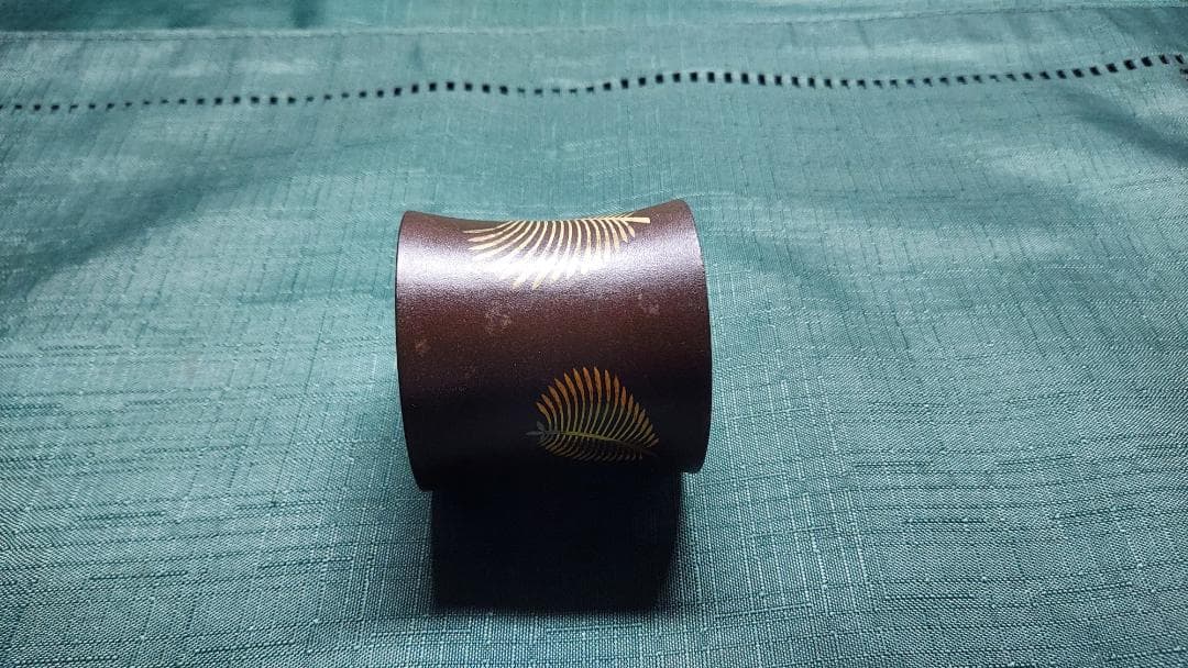 千家十職　中川浄益作　蓋置「松」共箱