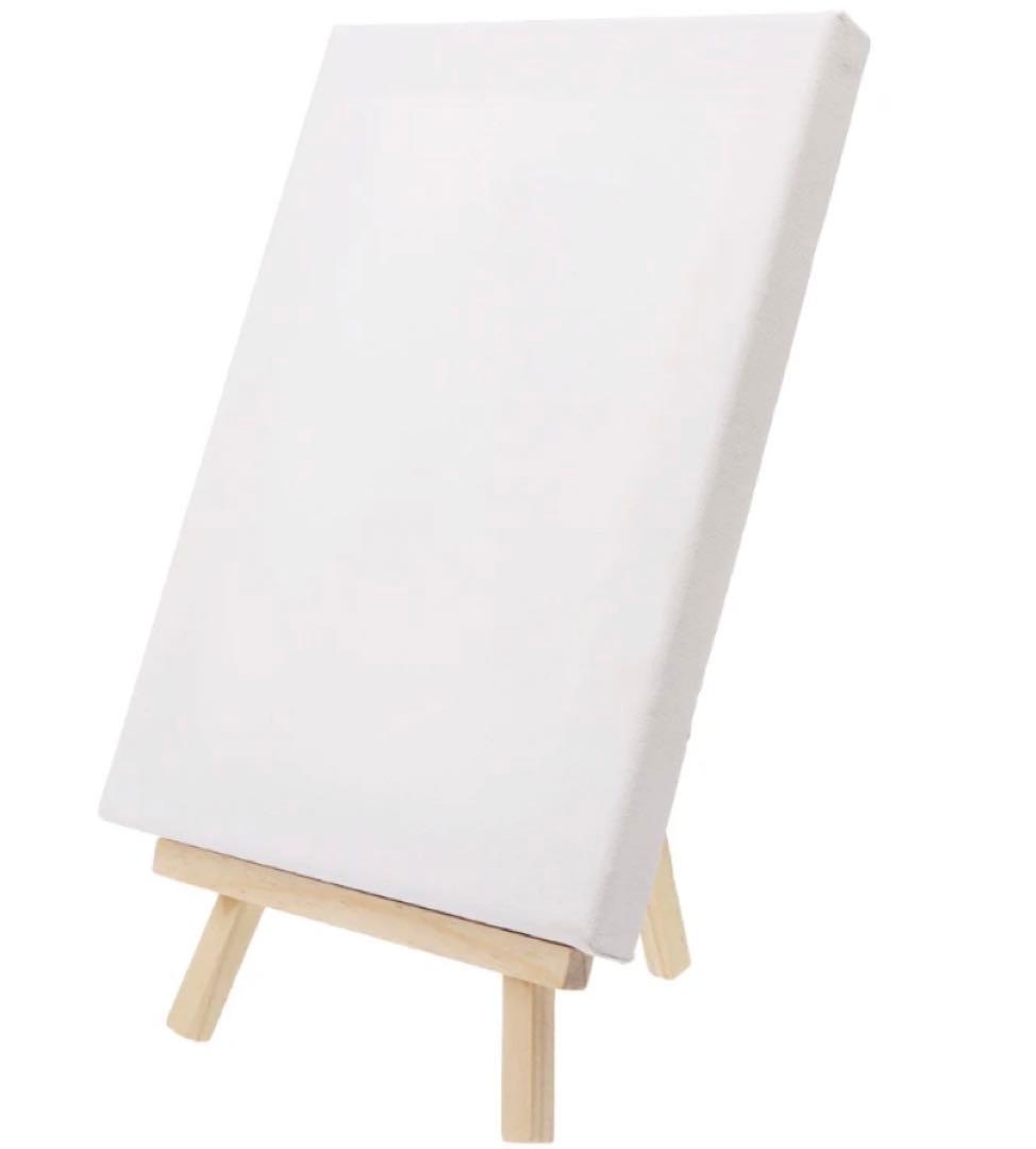 ⭐︎デスク本描き油絵⭐︎模写/F4キャンバス・台付/ゴッホ『ひまわり3』