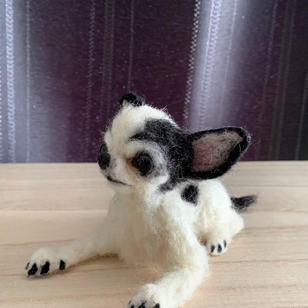 羊毛フェルト　チワワ　エリック様