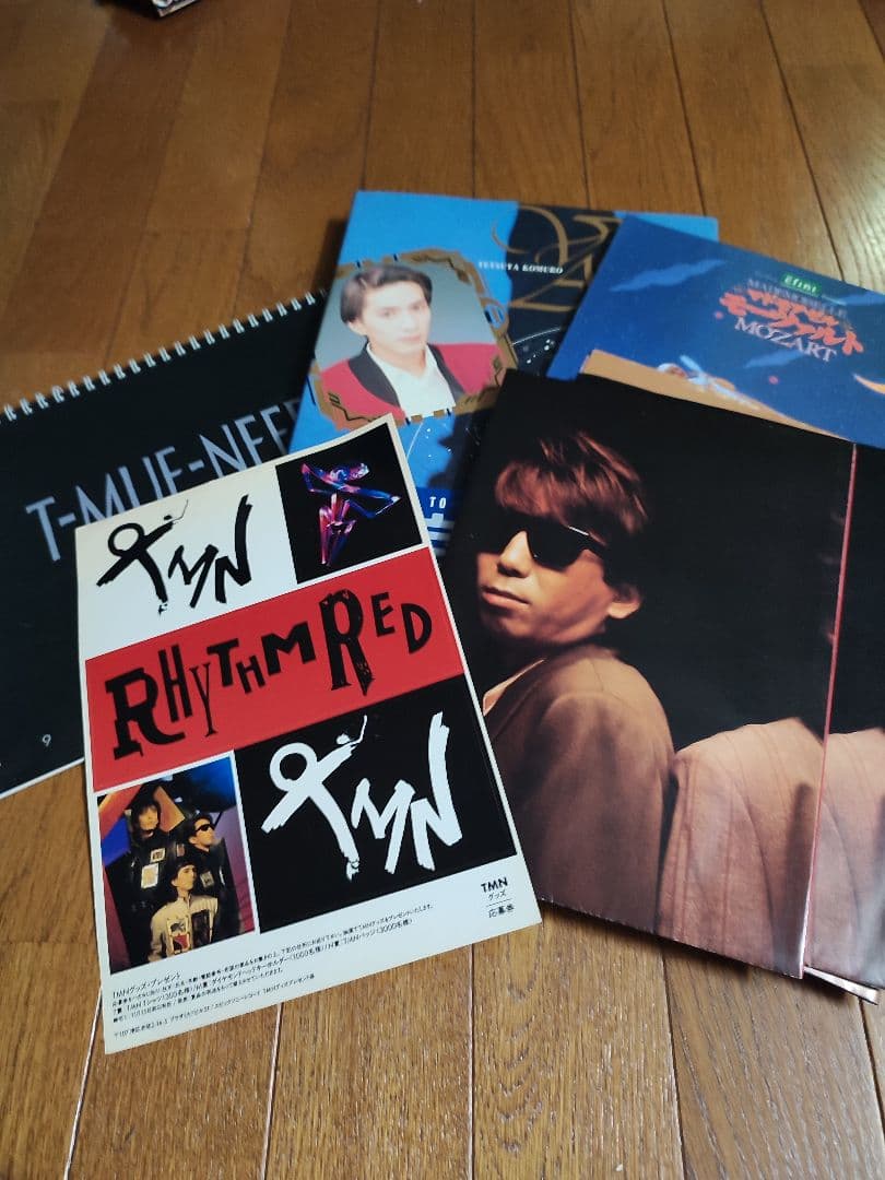TM NETWORK切抜き、パンフレット、 ファンクラブ会報、グッズTMN