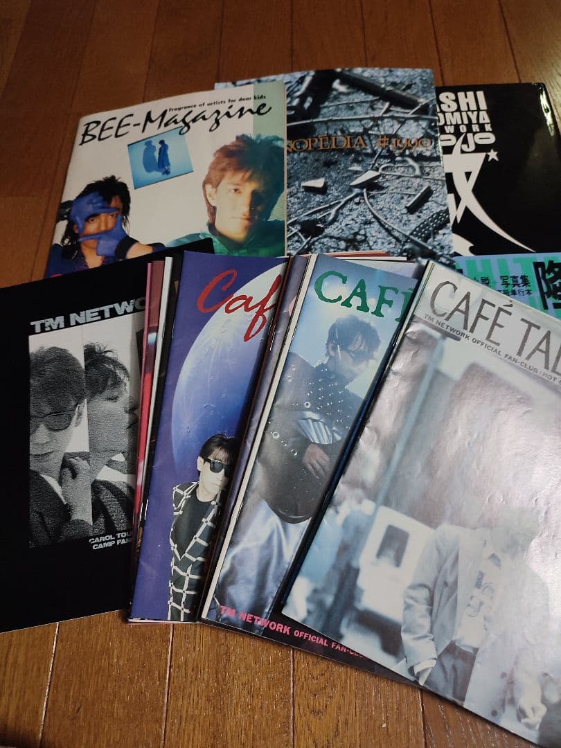TM NETWORK切抜き、パンフレット、 ファンクラブ会報、グッズTMN