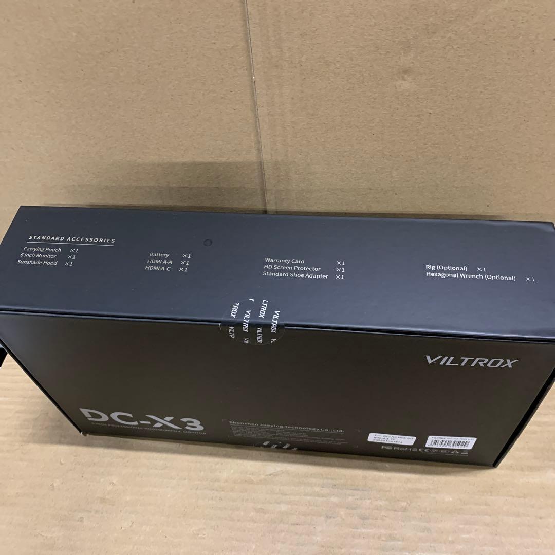 新品未開封　VILTROX DC-X3 カメラ モニター&ケージ セット